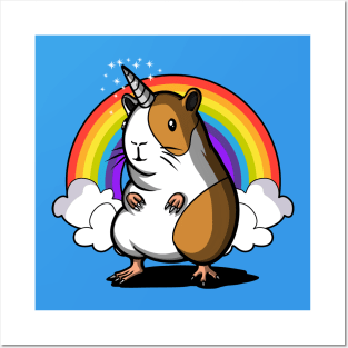 Guinea Pig Unicorn Posters and Art